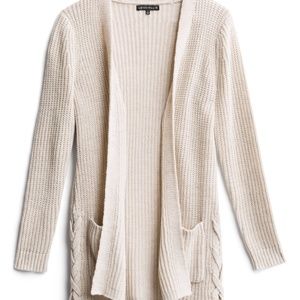 NWT Love Ellie Audra Lace Up Detail Cardigan